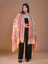 Women's Kalamkari Printed Outlined Wool Shawl